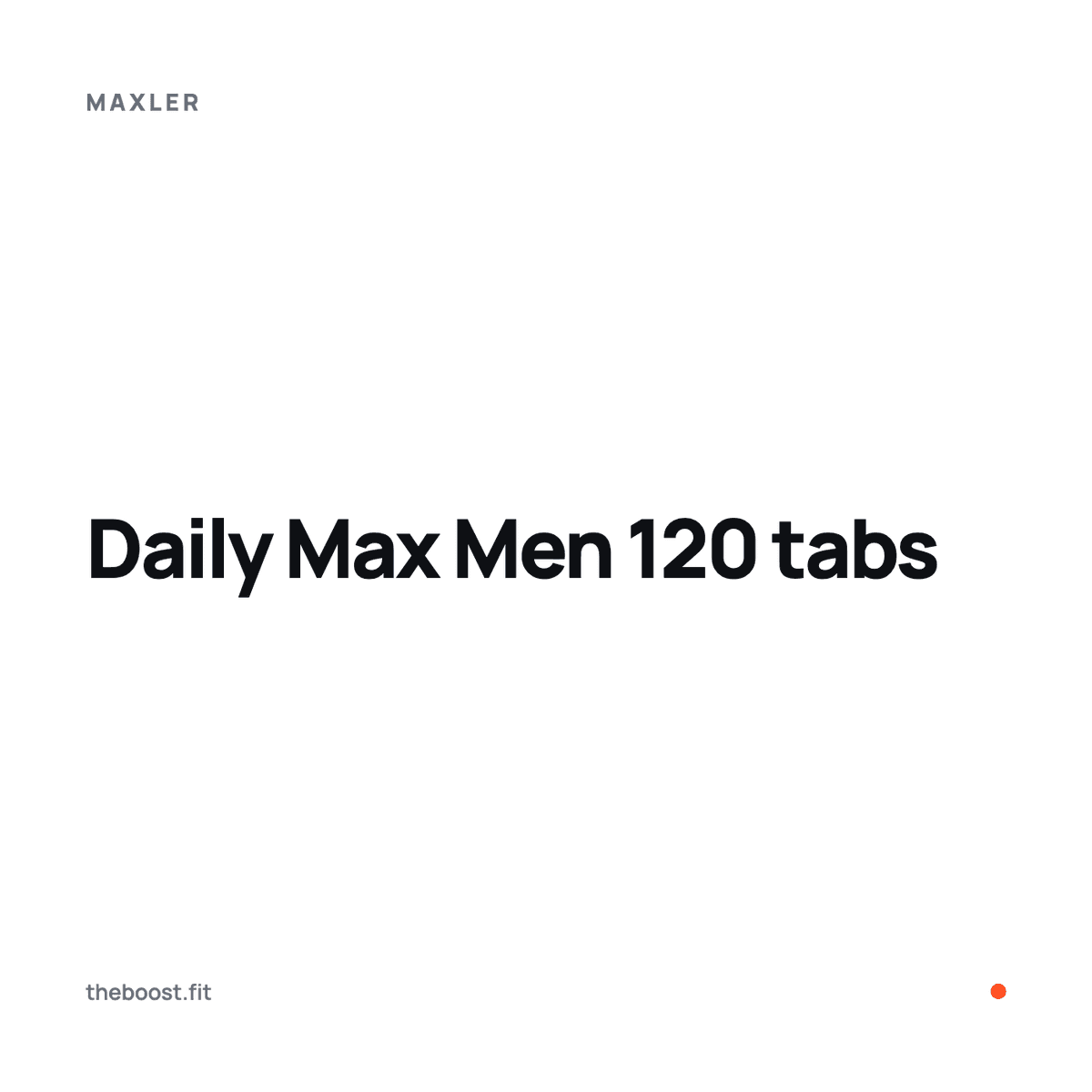 Daily Max Men 120 tabs
