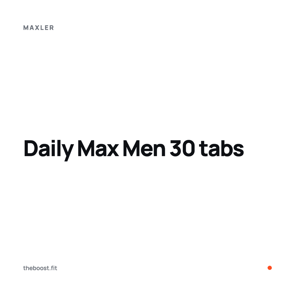 Daily Max Men 30 tabs