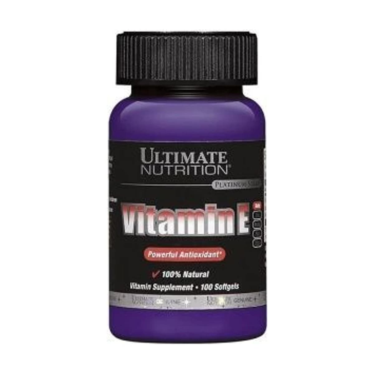 100% Natural Vitamin E 400IU, 100 sofgels